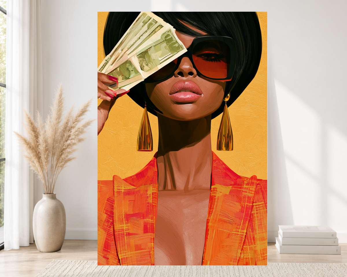 The Golden Confidence - Fine Art Print