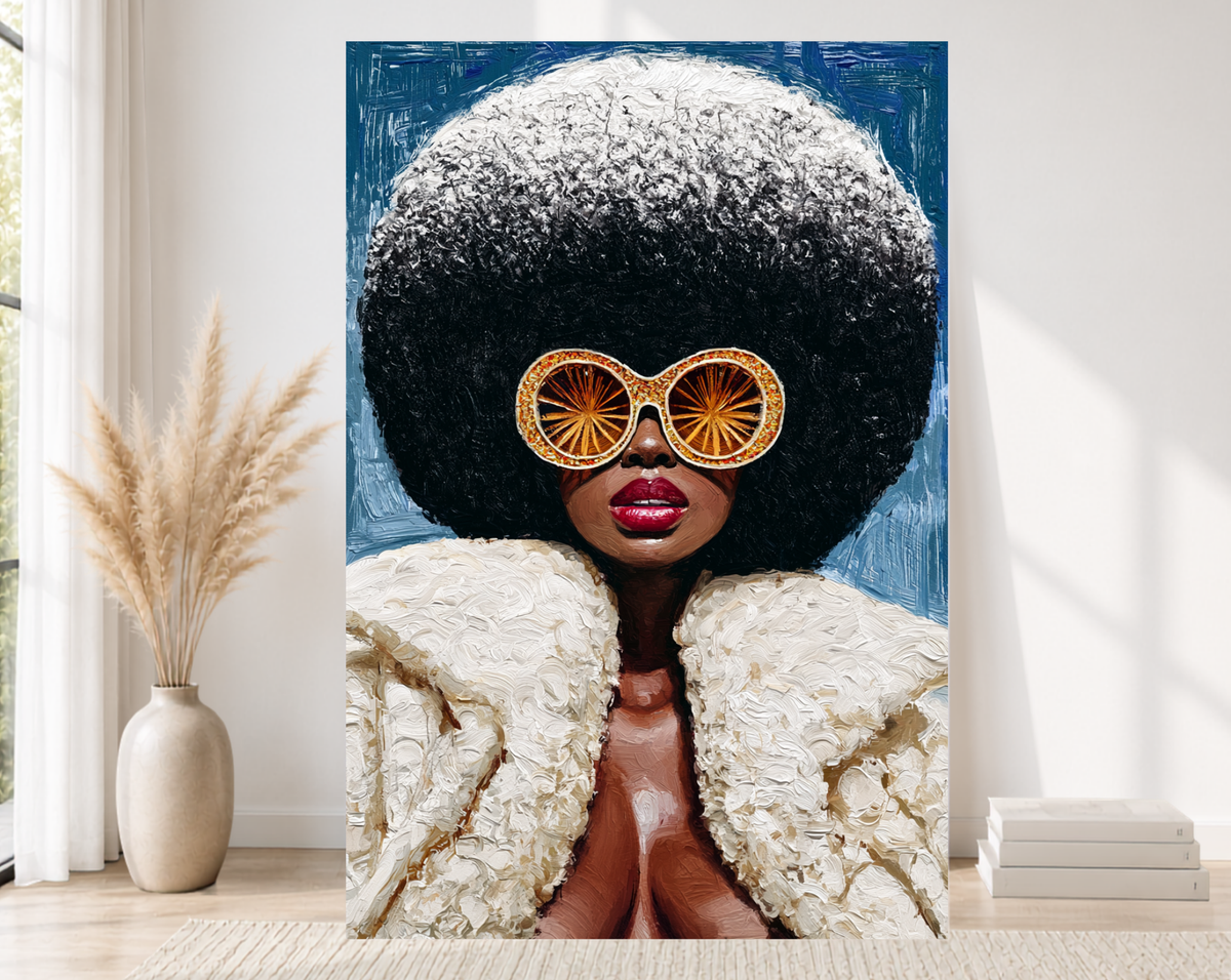 The Muse Noir - Fine Art Print