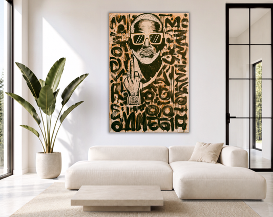 The Rebel King - Fine Art Print
