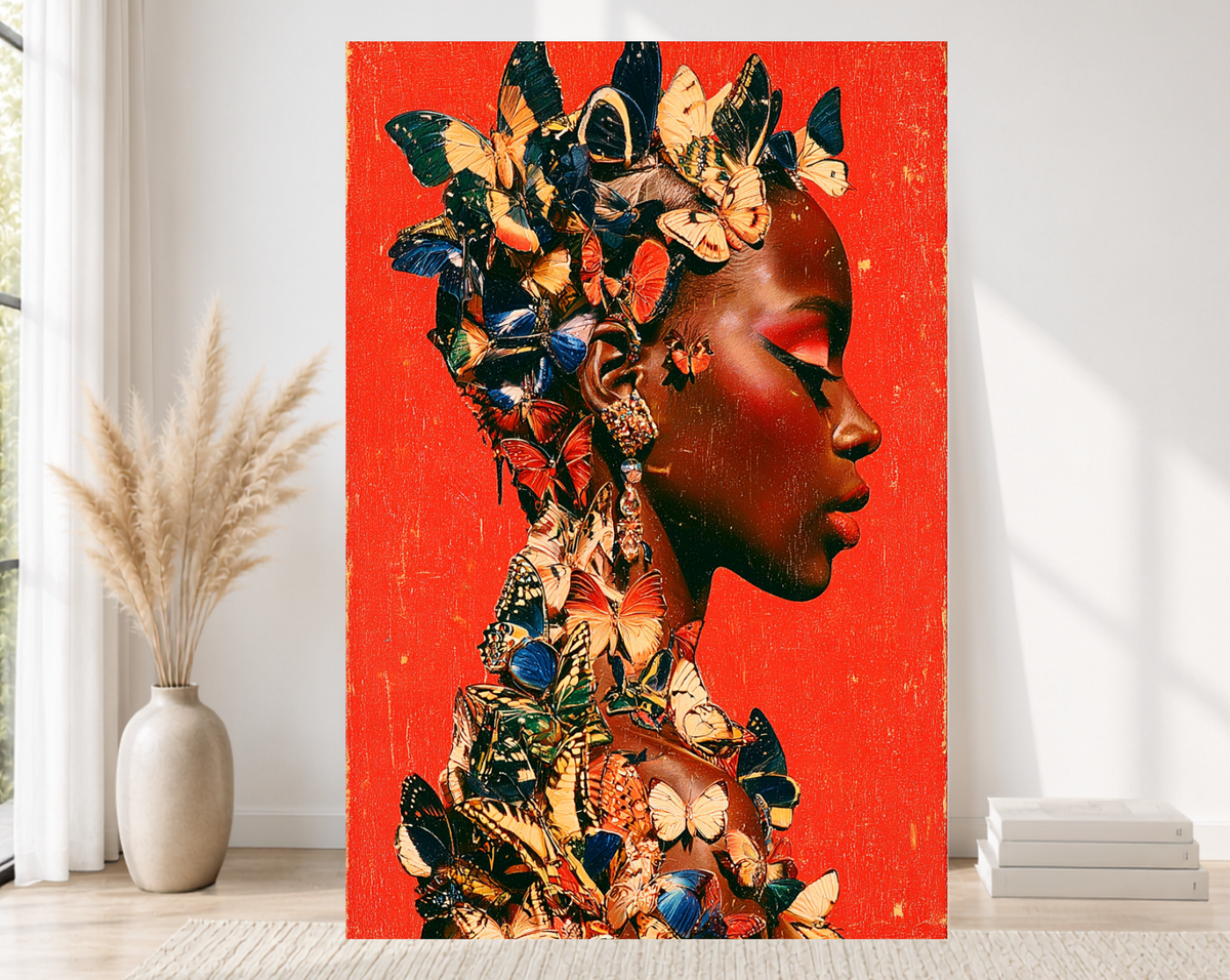Crimson Bloom - Fine Art Print