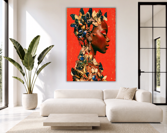 Crimson Bloom - Fine Art Print