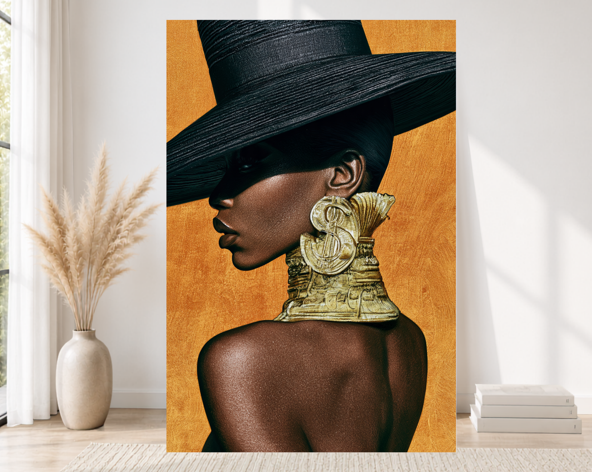 The Golden Profile - Fine Art Print