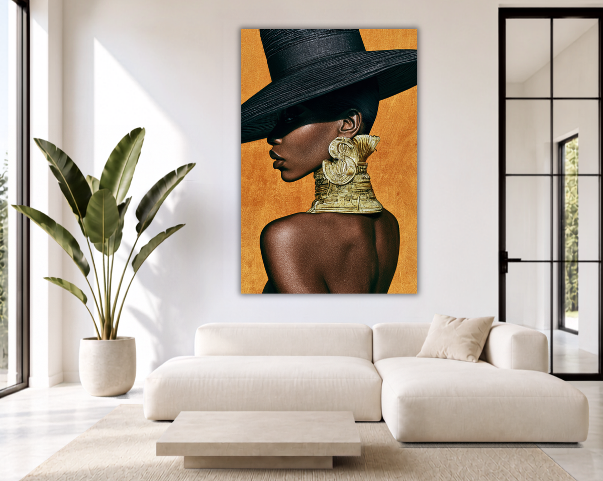 The Golden Profile - Fine Art Print