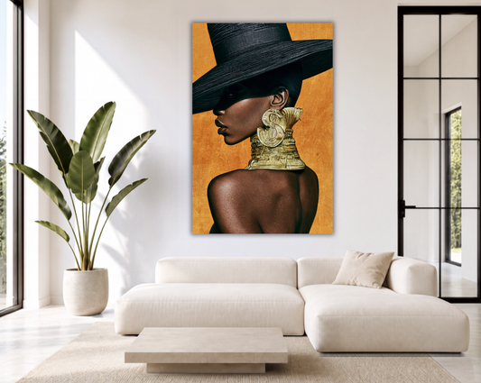 The Golden Profile - Fine Art Print