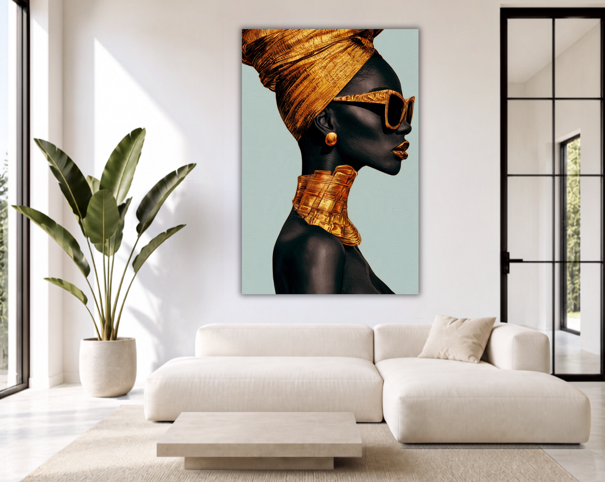 The Golden Elegance - Fine Art Print