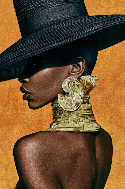 The Golden Profile - Fine Art Print