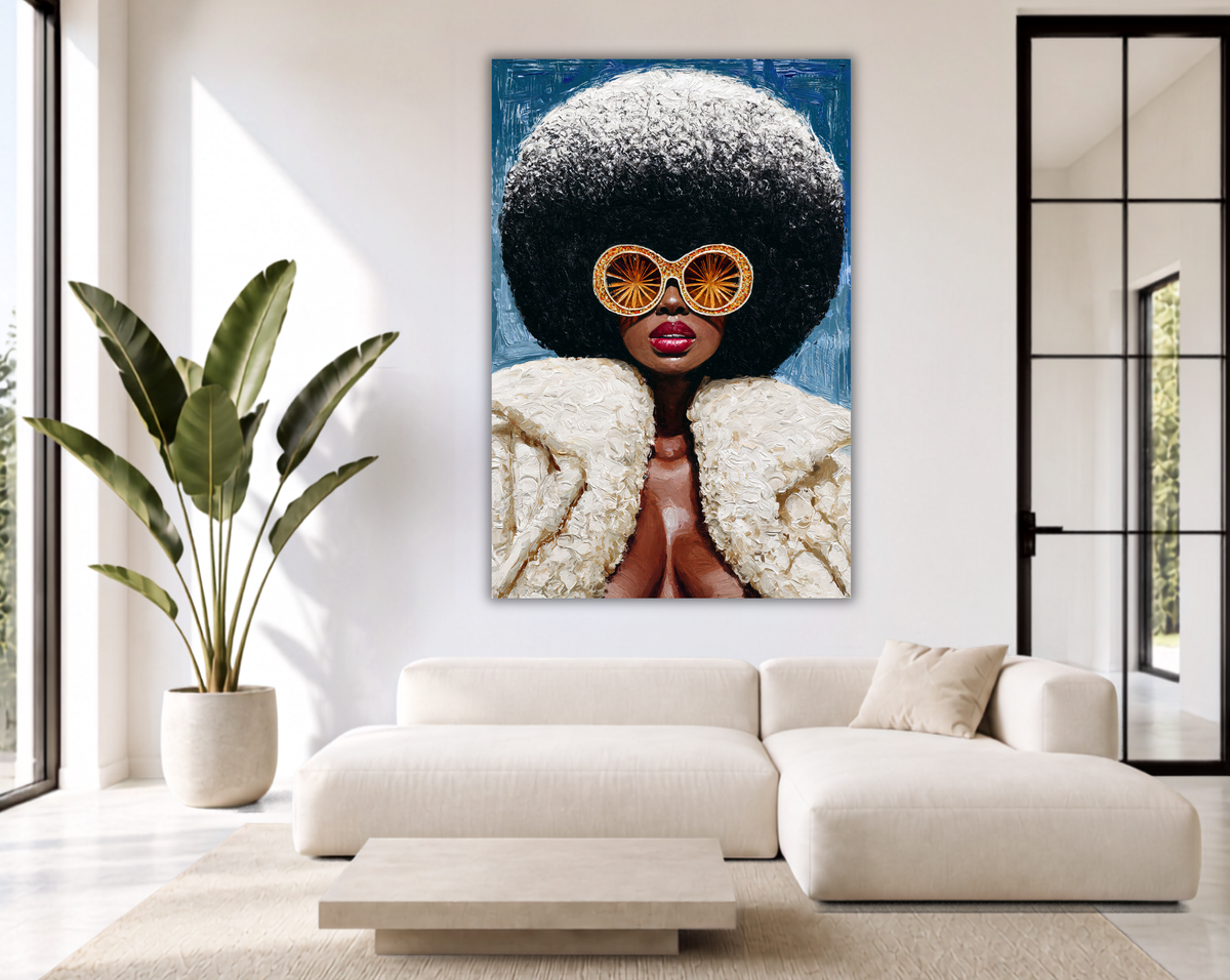 The Muse Noir - Fine Art Print