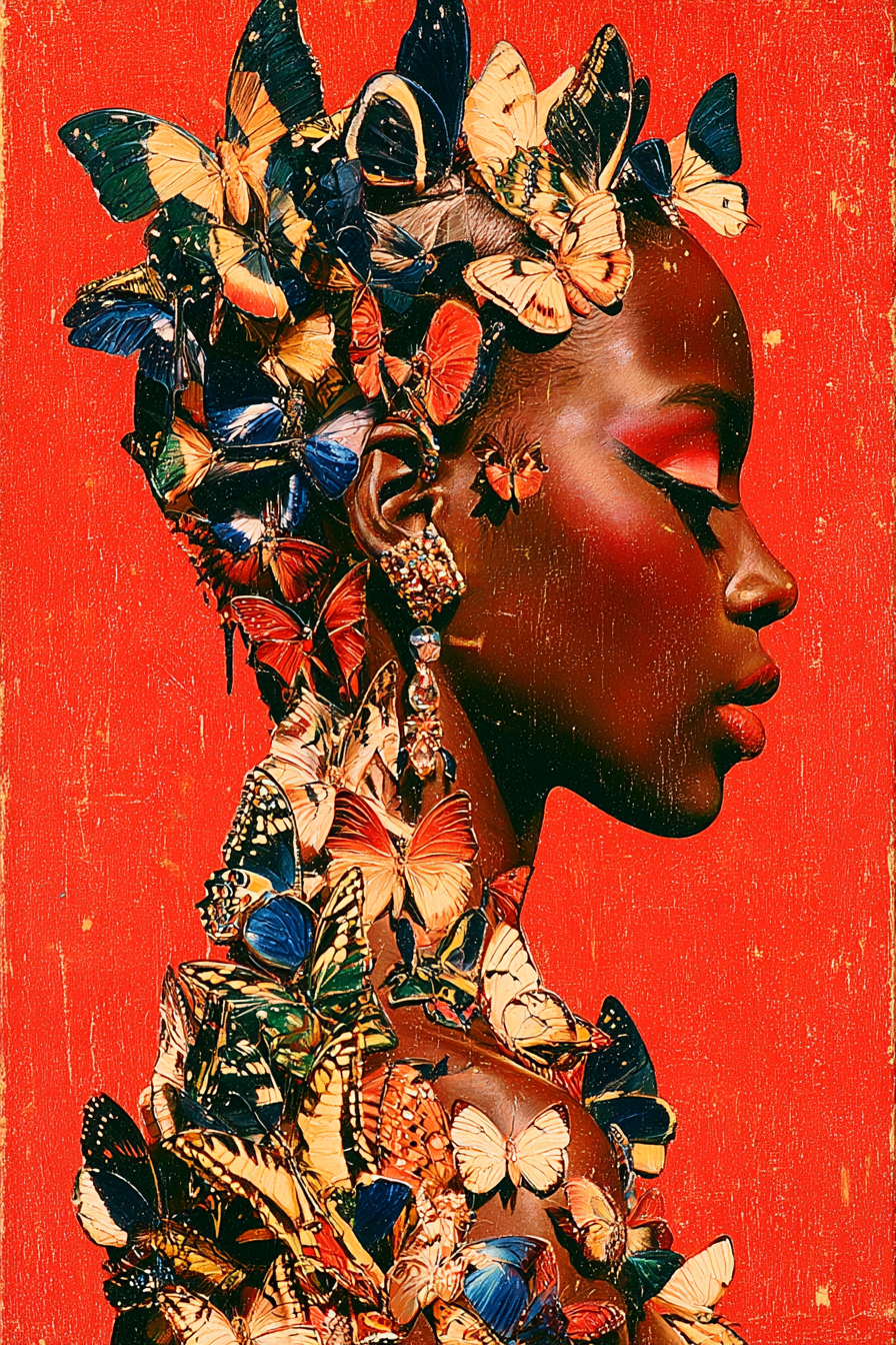 Crimson Bloom - Fine Art Print