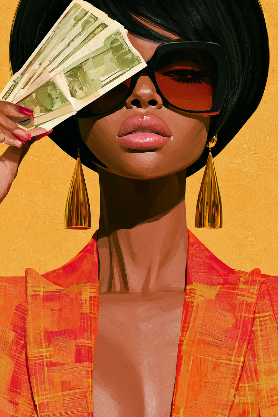 The Golden Confidence - Fine Art Print