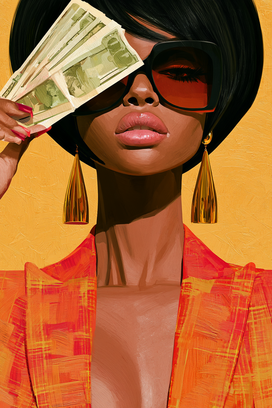 The Golden Confidence - Fine Art Print