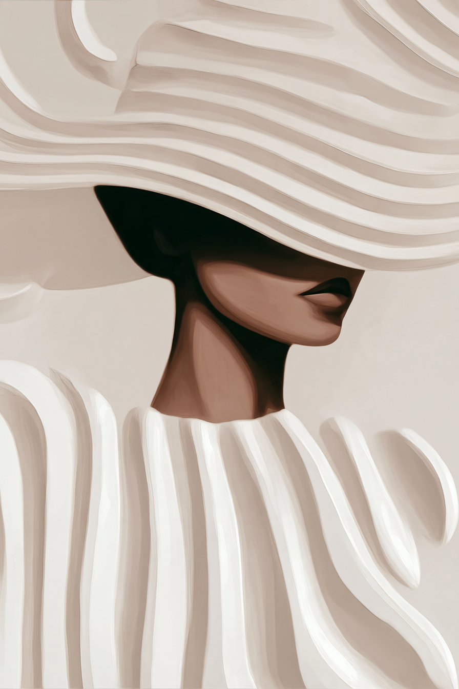 Ivory Élan - Fine Art Print