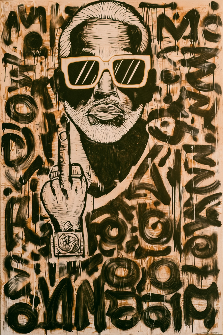 The Rebel King - Fine Art Print