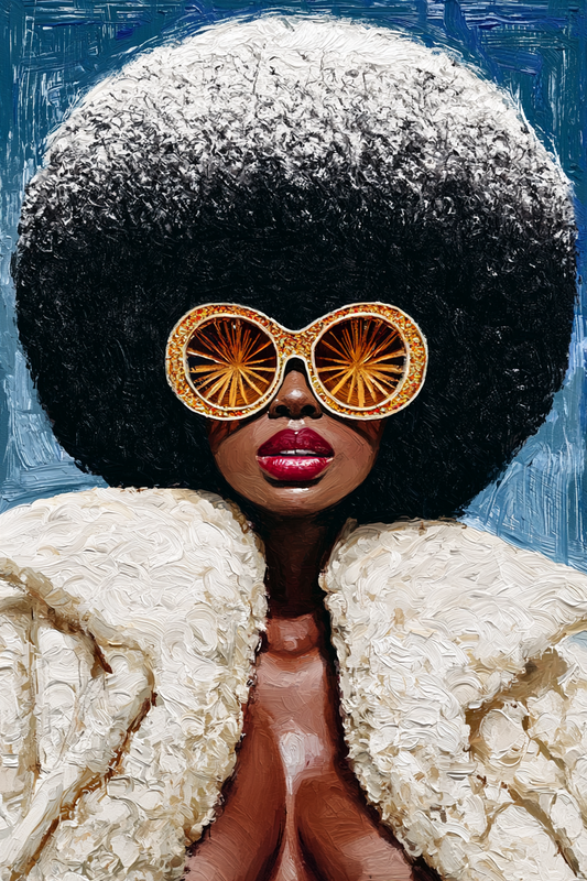 The Muse Noir - Fine Art Print