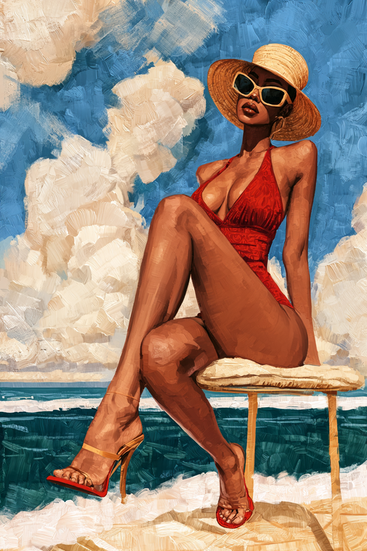 The Radiant Woman - Fine Art Print