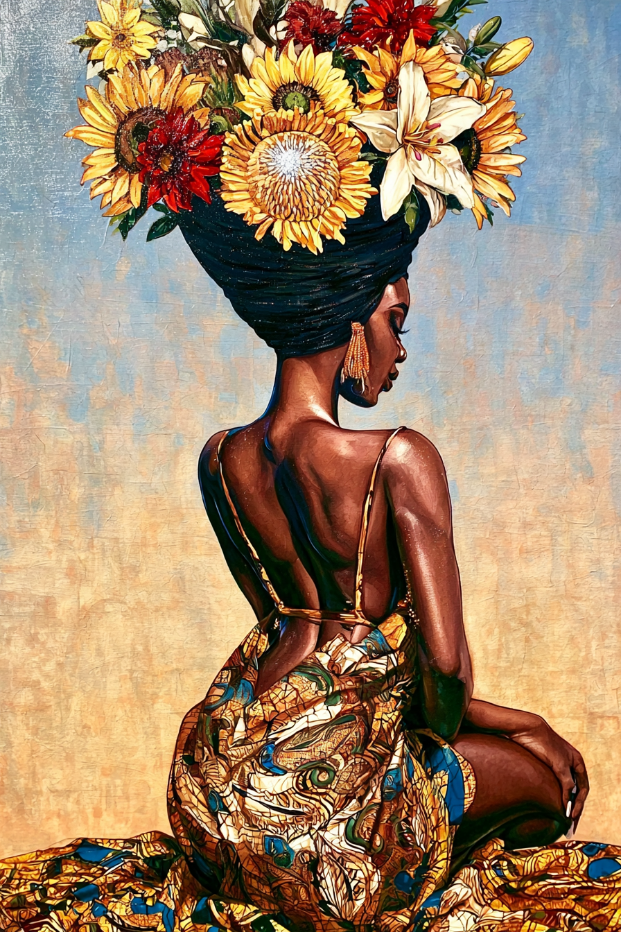 The Golden Muse - Fine Art Print